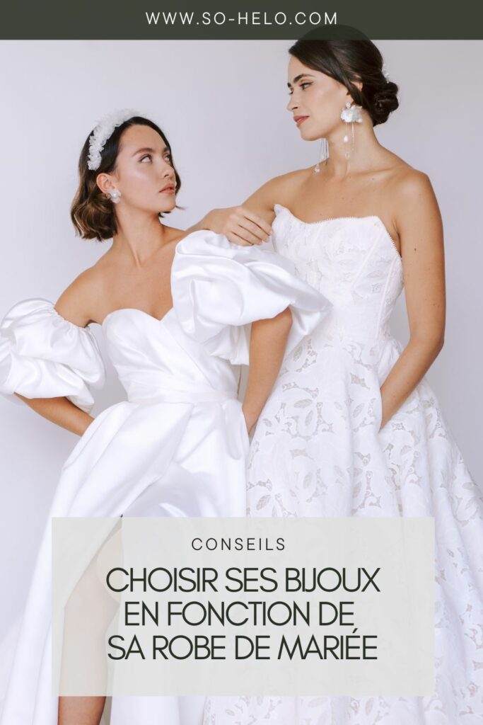 Conseils bijoux mariage et robe de mariée